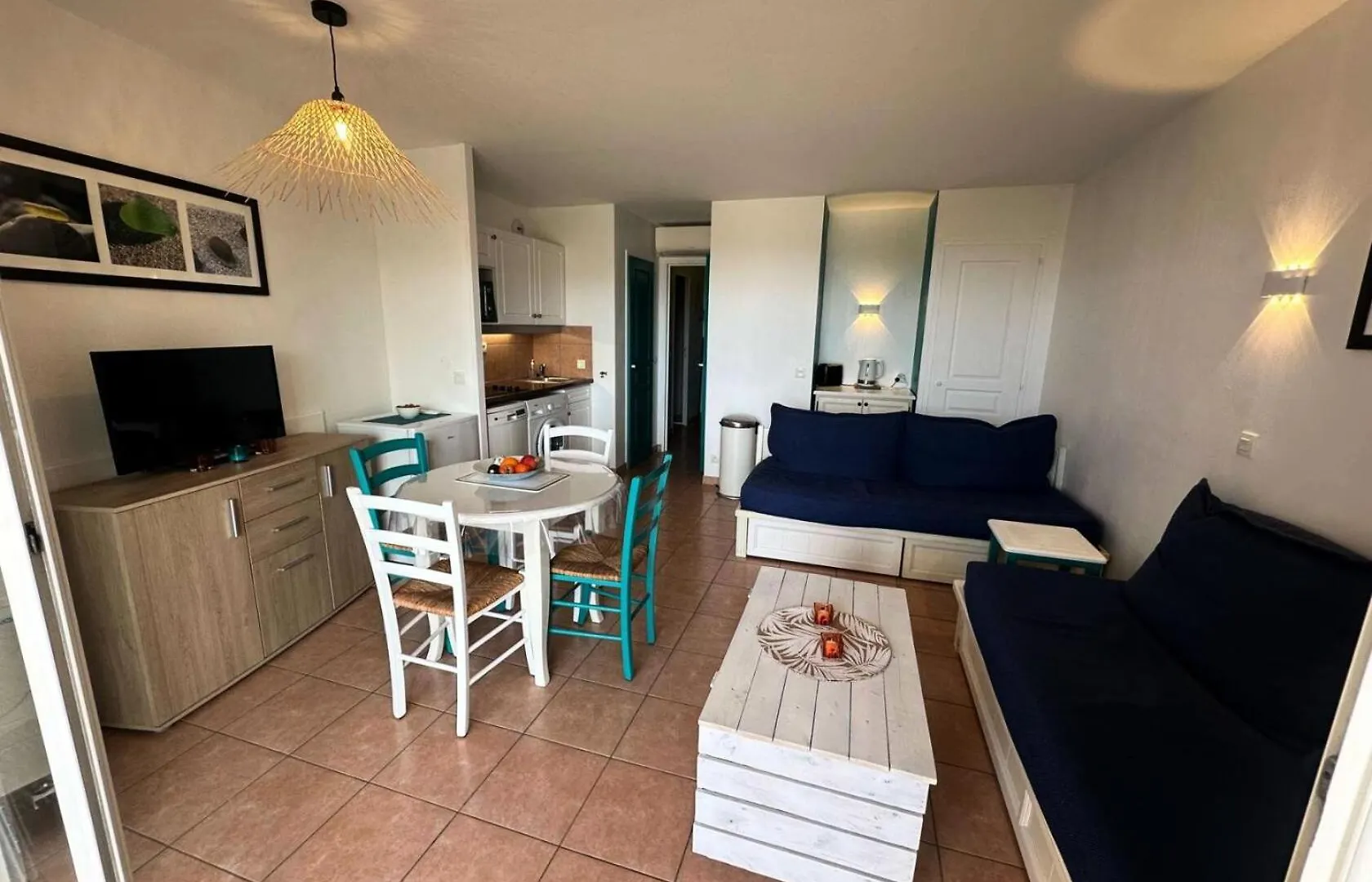 Residence Rivages - Cocktail Des Iles, Joli T2 Climatise Avec Vue Sur Piscine Et Mer Dans Le Domaine De La Coudouliere Mae-0521 Six-Fours-les-Plages Frankrijk